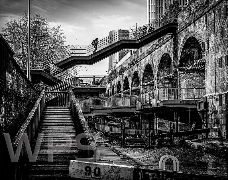 Staircase locks