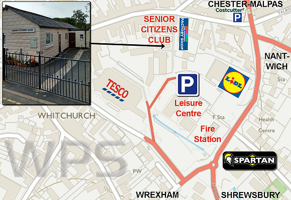 Whitchurch Map