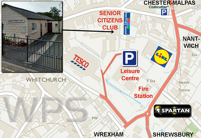 Whitchurch Map