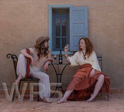 Girls Talk and Wine