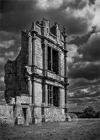 Ruins at Moreton Corbet Castle