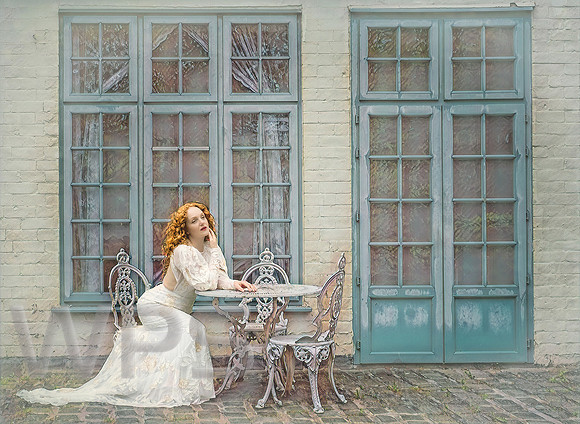 The Lady at the White Table