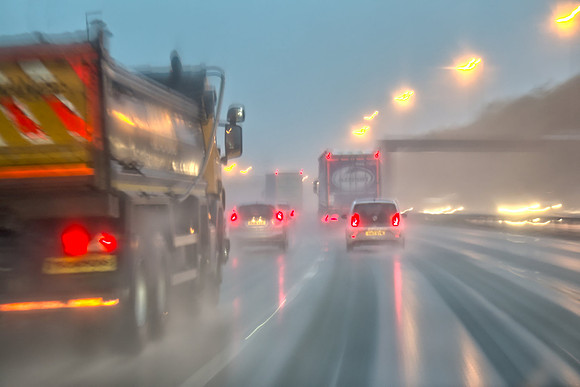 Motorway blur