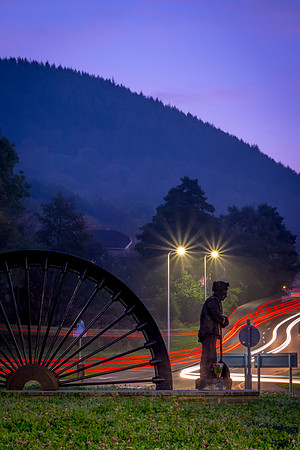 Light Trails - Aberfan